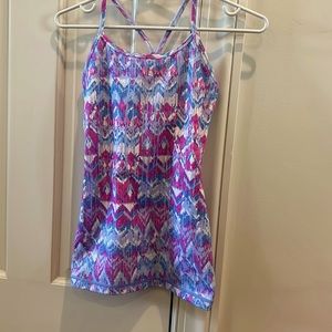 Ivivva Tank Top with Built-in Bra Size 10